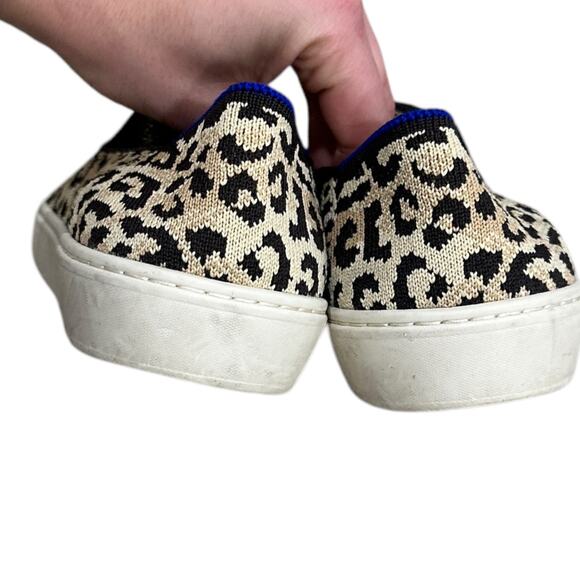 Rothy's The Original Slip-On Sneaker in Camo Cat - Picture 8 of 9